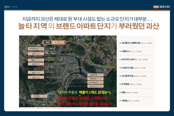 괴산 에코시티 특징 02